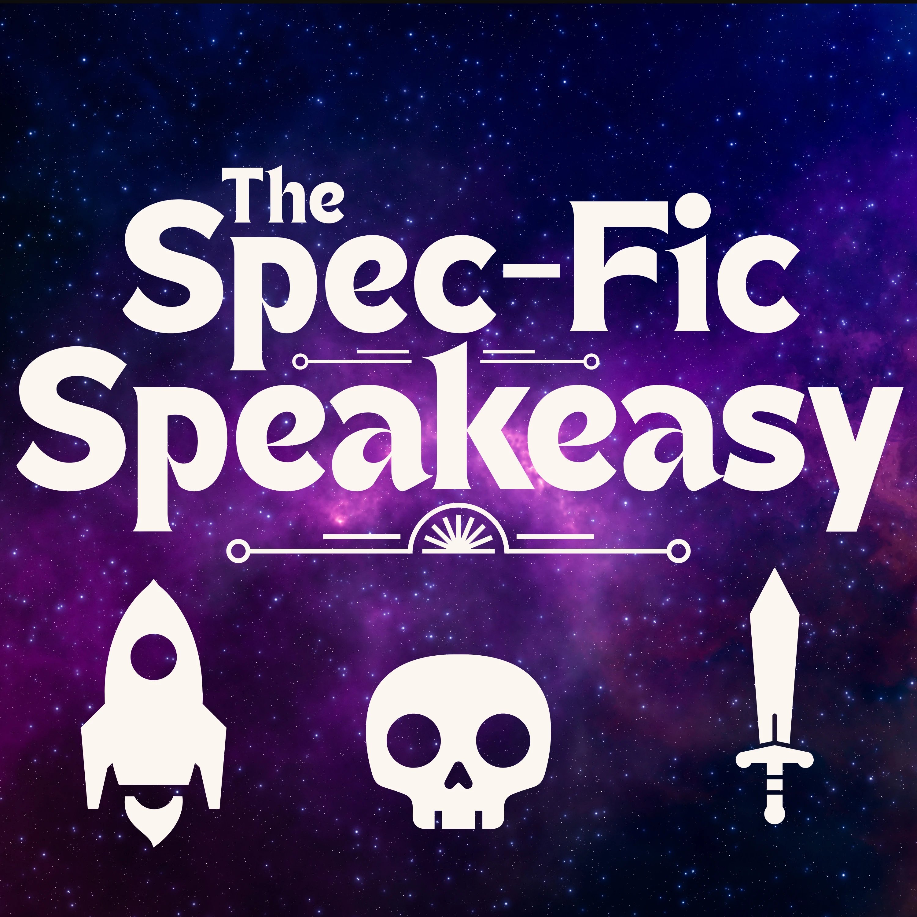 The Spec-Fic Speakeasy podcast artwork